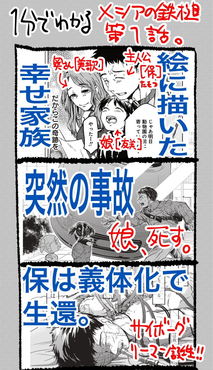 メシアも今日くらいには結果でるのかなぁと思うのですがもう暫しお待ち頂けたらと❗すみません? 
結果の前にすかさず宣伝を?
メシアの鉄槌、1話是非試し読みしてみてください✨もし気になりましたらご購入頂けますとお話し最後まで描ききれるかもしれません?
#メシアの鉄槌
https://t.co/HzfIBG9KKi 