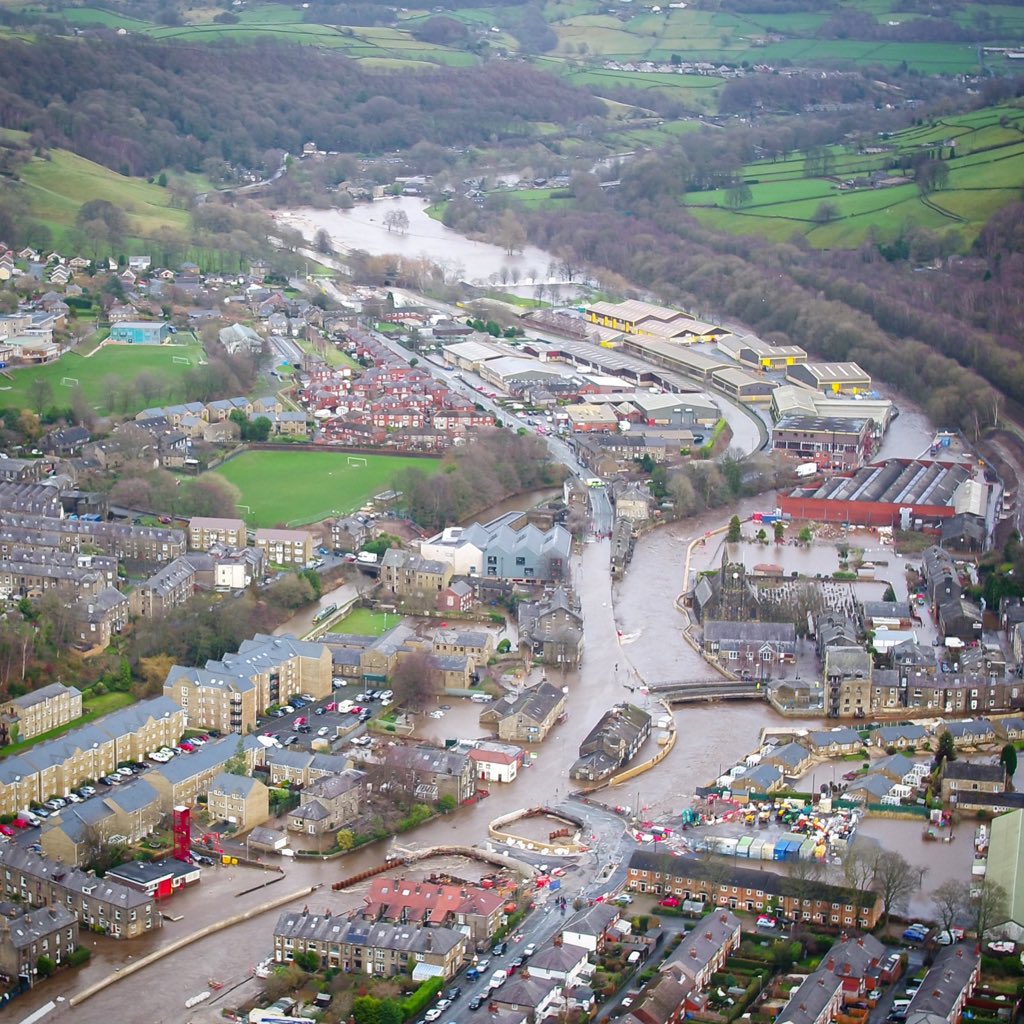 So sad to see flooding return to our county. Know individuals or organisations affected that need any help? Please encourage them to get in touch with their local Round Table or if they are unsure who that would be DM us on here #Yorkshire #stormciara #domore #CommunityMatters