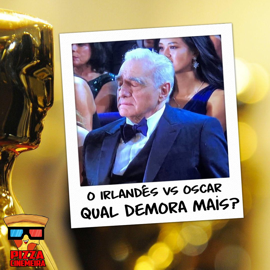 E aí? Qual demora mais hein? #Oscars2020 #oscarmeme #pizzacinemeira