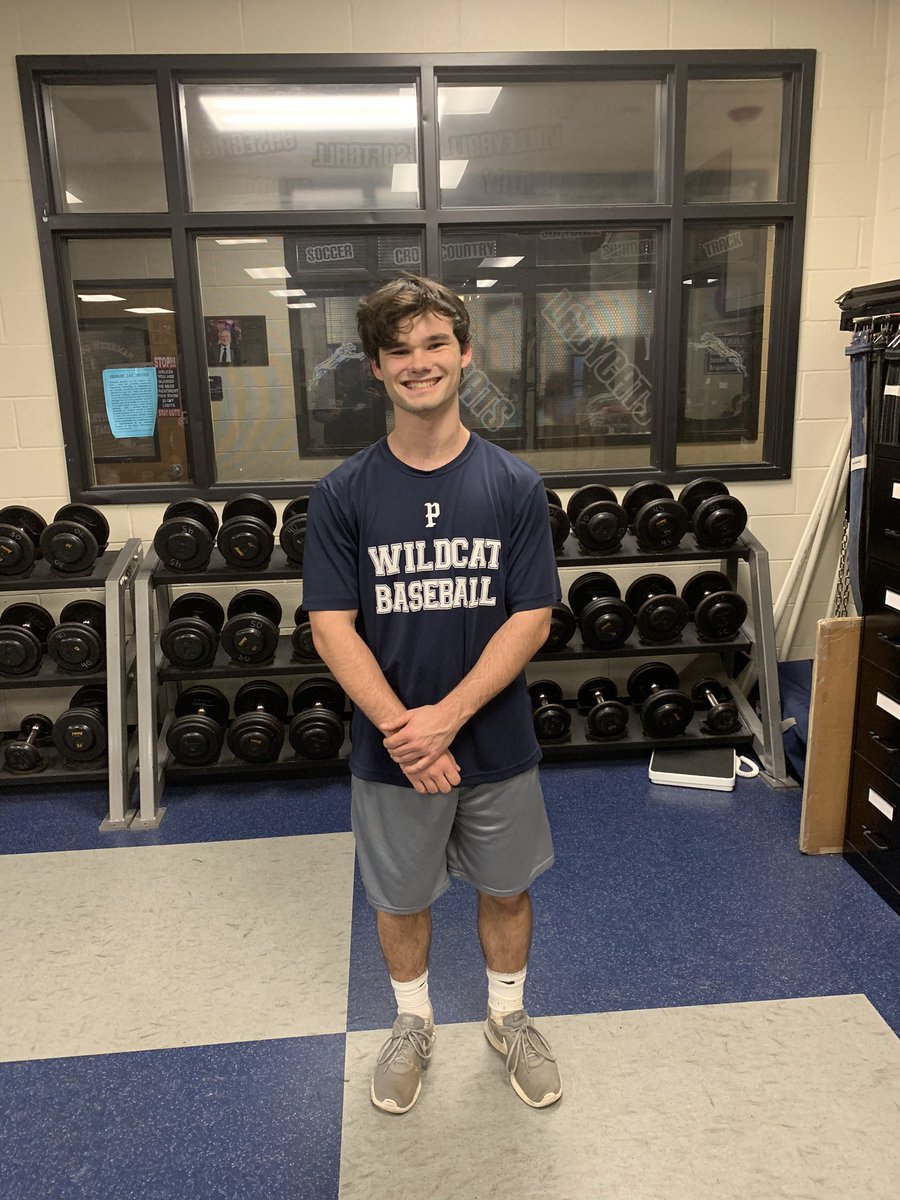 ParisWildcatBSB's tweet image. Wildcat of the day. Harrison England putting in that work today.