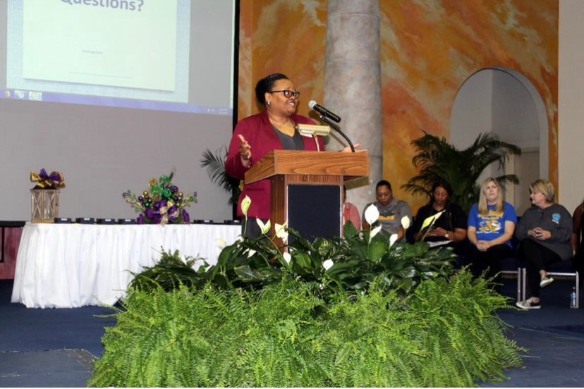 <a href="/NIETteach/">National Institute for Excellence in Teaching</a> <a href="/EastFelTigers/">East Feliciana High School</a> <a href="/NIETteach/">National Institute for Excellence in Teaching</a> announced that educators in <a href="/EastFelSchools/">East Feliciana Public Schools</a> will receive a total of $114,989.89 in additional compensation for their performance during the 2018-19 school year. Thank you to Dr. <a href="/Davita_Lancelin/">Davita Lancelin, Ed.D.</a> from NIET for joining us to celebrate!