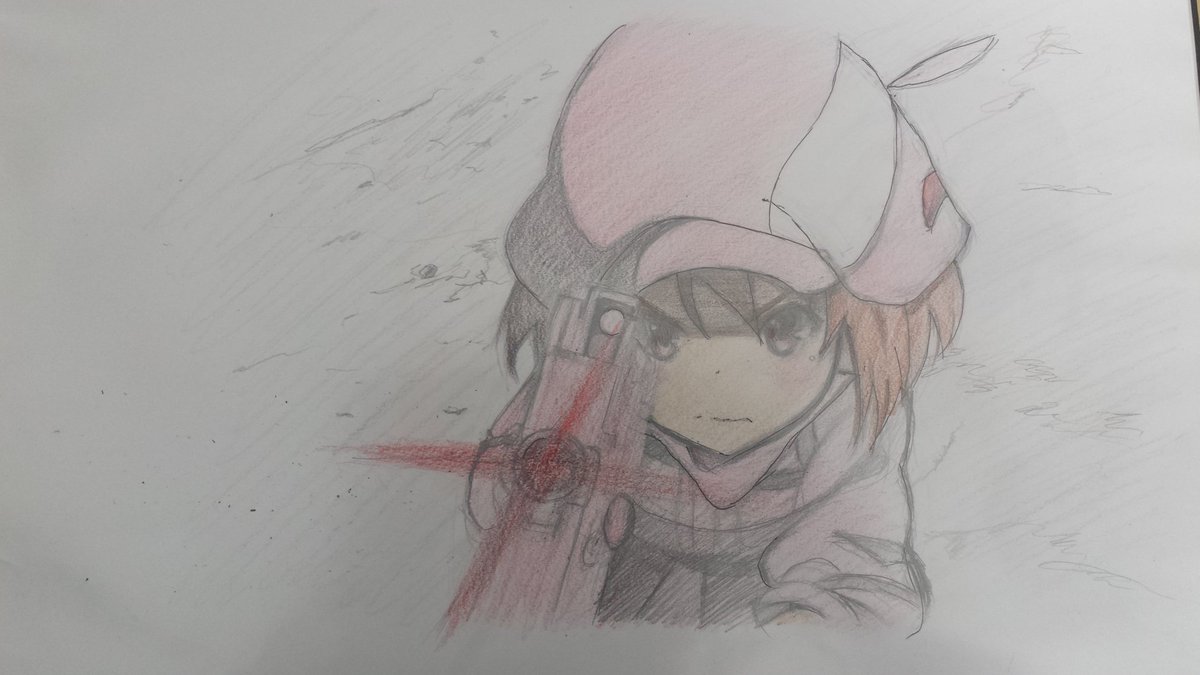 #過去絵を投げて絵を描いた気になろうキャンペーン

3年前ぐらいに練習で描いたやつ
模写なので注意⚠ 