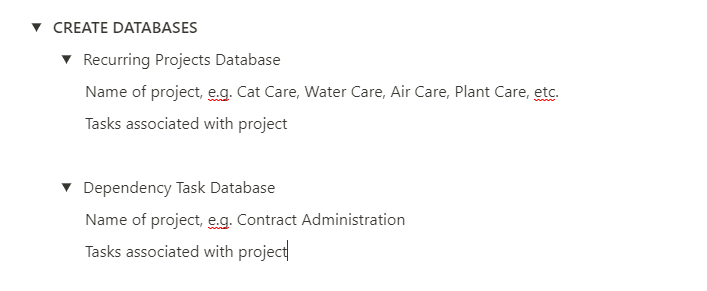 plusdsyn's tweet photo. Just a minute ago I was sketching out a couple of my more complicated databases for my @NotionHQ setup. I was using a simple text list, when I realized that I could actually just put the database inline with my notes and work on it in context! 💃💃💃💃💃 https://t.co/0L18F5F0xs