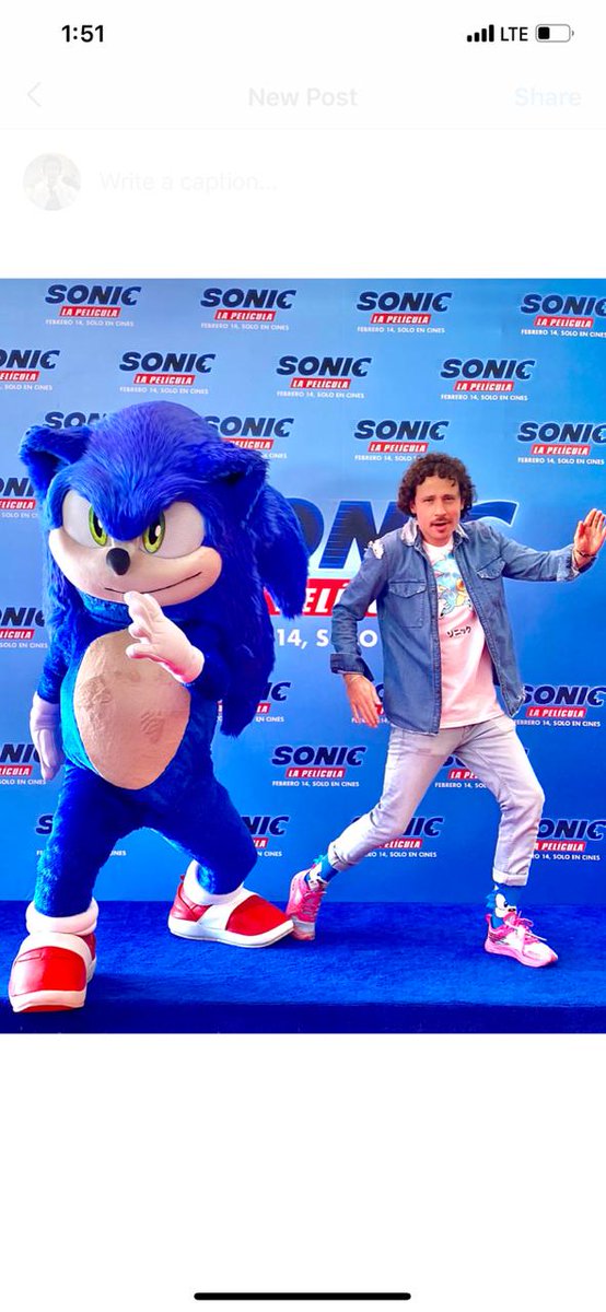 BdmNoti's tweet photo. El Youtuber @LuisitoComunica es la voz  oficial de Sonic para Latinoamérica. El filme llegará al país el 14 de febrero. https://t.co/z3fvqvMhMq