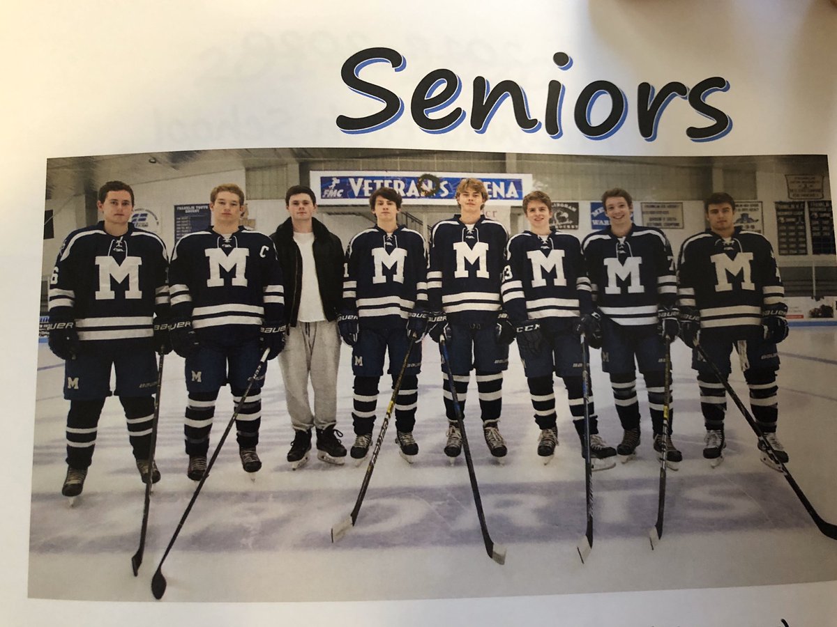 medwaypuck's tweet image. SENIOR NIGHT....Come out and support these boys on Wednesday February 12th at 5:30 pm.  GO MEDWAY!