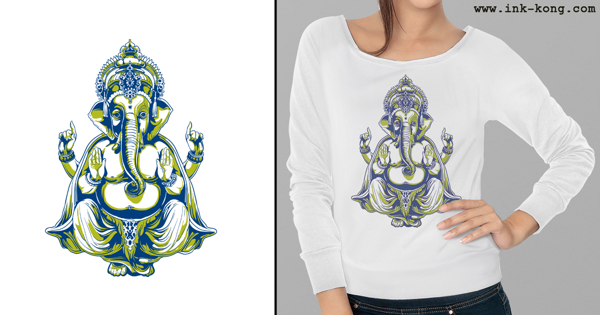 INKKONGshop's tweet photo. Spiritual Elephant disponible aquí: https://t.co/S2p75Bo0ma https://t.co/9wuUxAL4xX