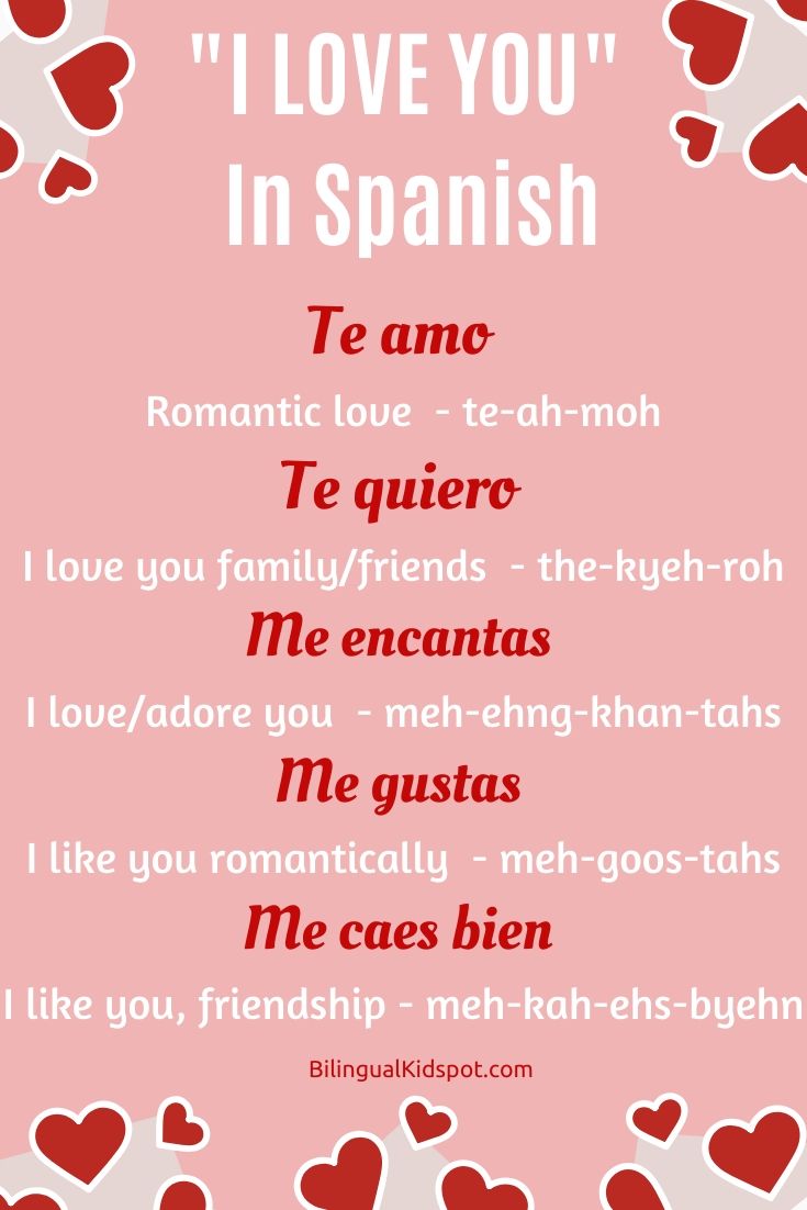 #valentinesday #spanish #bilingualkidspot