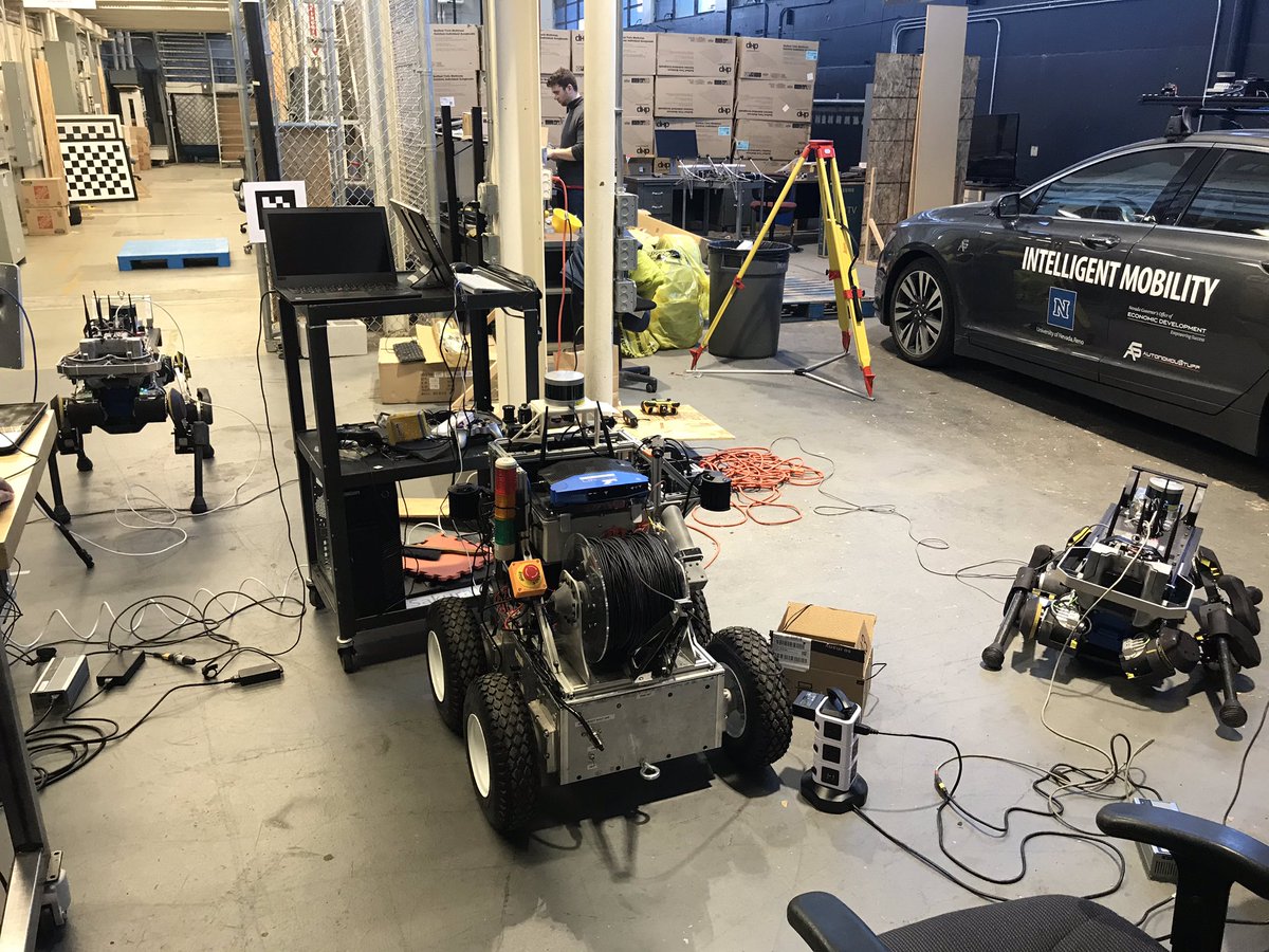 Preparing for the #darpa #subtchallenge! #robotics #artificialintelligence <a href="/ASL_ETHZ/">Autonomous Systems Lab, ETH Zürich</a> <a href="/arlteam/">AutonomousRobotsLab</a>