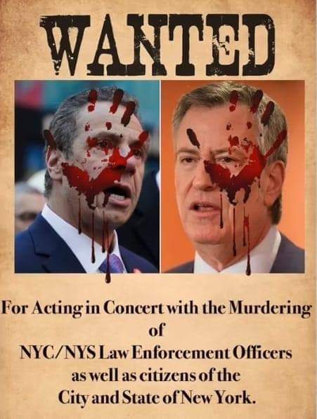 dyro874's tweet photo. Hey Fellow New Yorkers! 
Is this what you voted for?
Cop killers
Baby killers
Lawlessness
Illegal alien sanctuary city
No bail for criminals
@NYCMayor and @NYGovCuomo are rotten to the core!
GET RID OF THESE PIECES OF SH*T
We're on our way to becoming the next Commiefornia https://t.co/qTxv3tDTEX