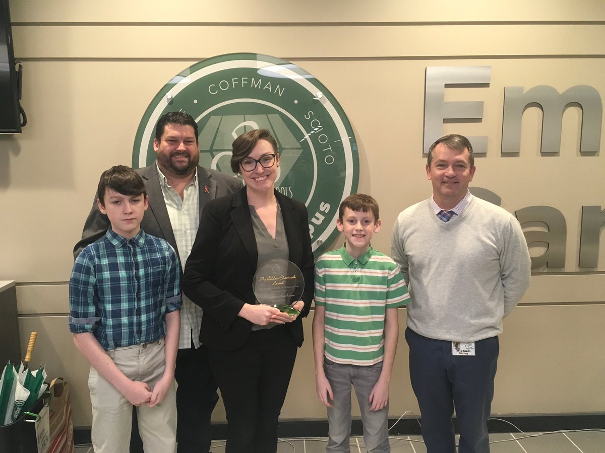 DublinCoffmanHS's tweet image. A well deserved CONGRATULATIONS to our Golden Shamrock Christina Hutchison! @HutchMath
#RockPride  #CoffmanRocks