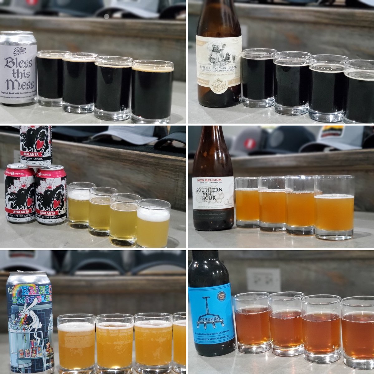brew_basement's tweet photo. Basement Brew Review is back in the basement. We'll be releasing 6 new episodes over the coming weeks. Let's start drinking! @PontoonBrewing @newbelgium @TerrapinBeerCo @2ndshiftbrewing @orpheusbrewing #russianriverbrewingco #beer #stout #sour #basementbrewreview https://t.co/Da1XH970oW