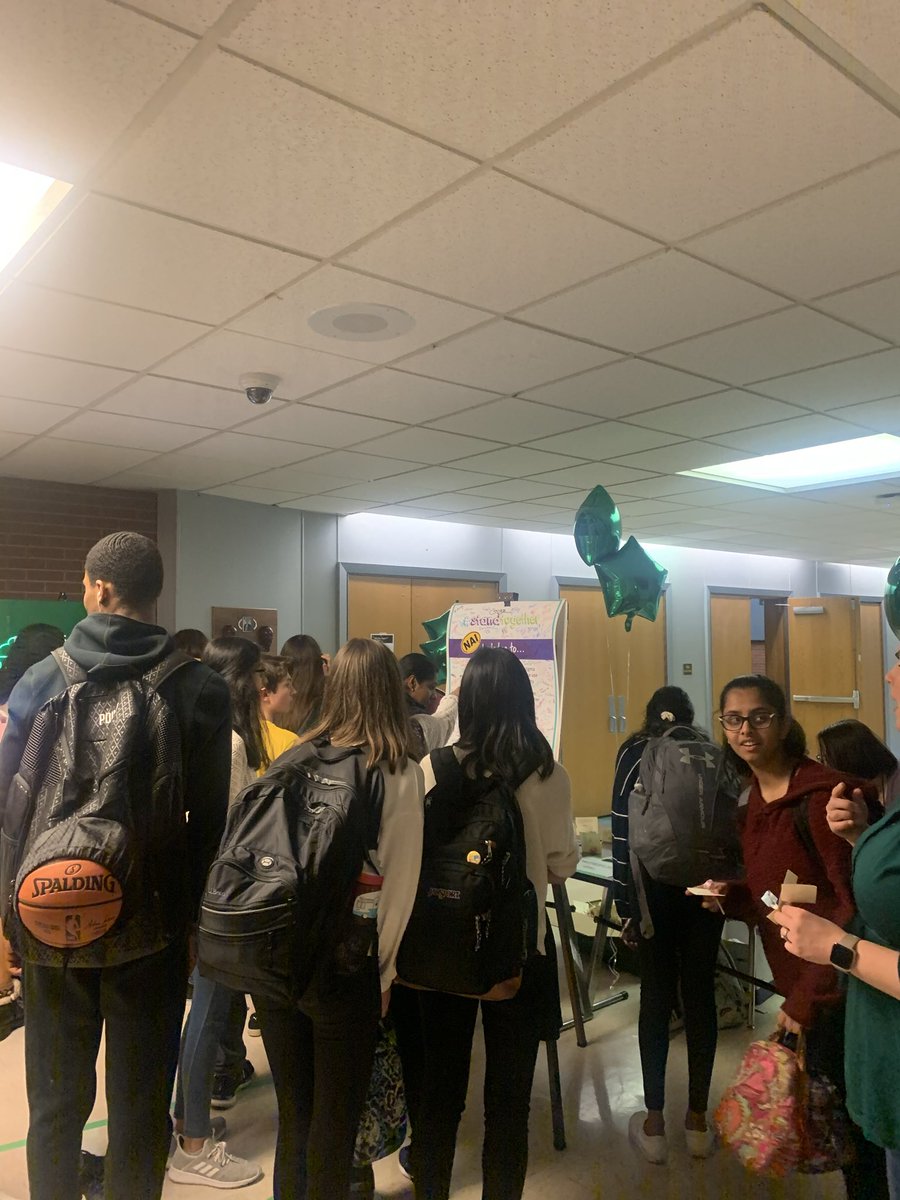 AMAZING job with lollipop lane ⁦<a href="/NAI_Tigers/">NAI</a>⁩ . It was awesome to see the students rally together and learn about Stand Together #1in4
