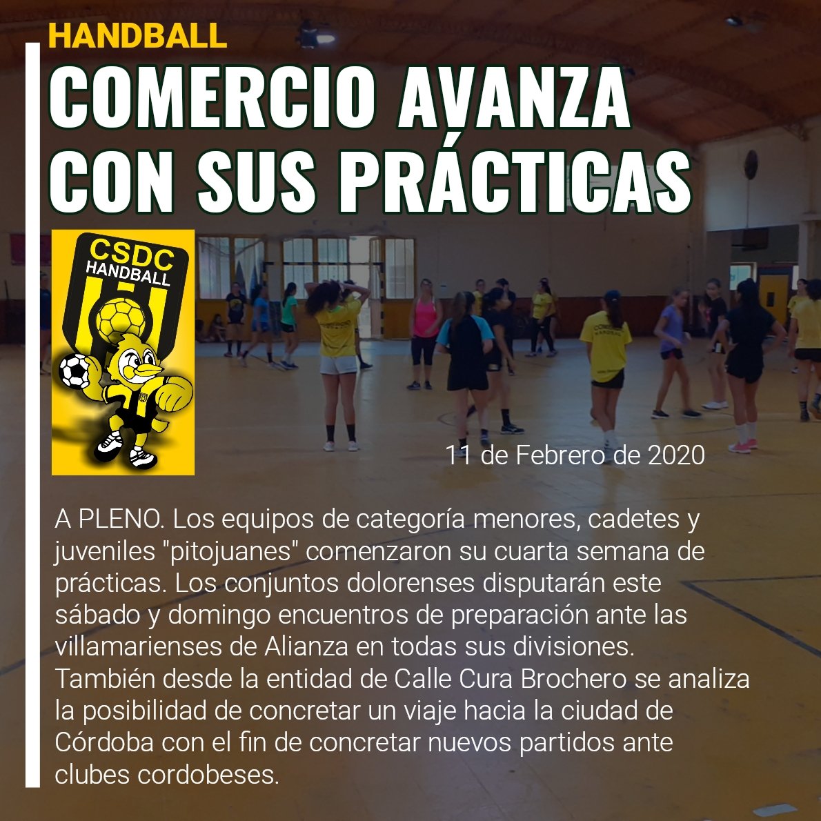 HandballClubComercio (@handballvd) on Twitter photo 