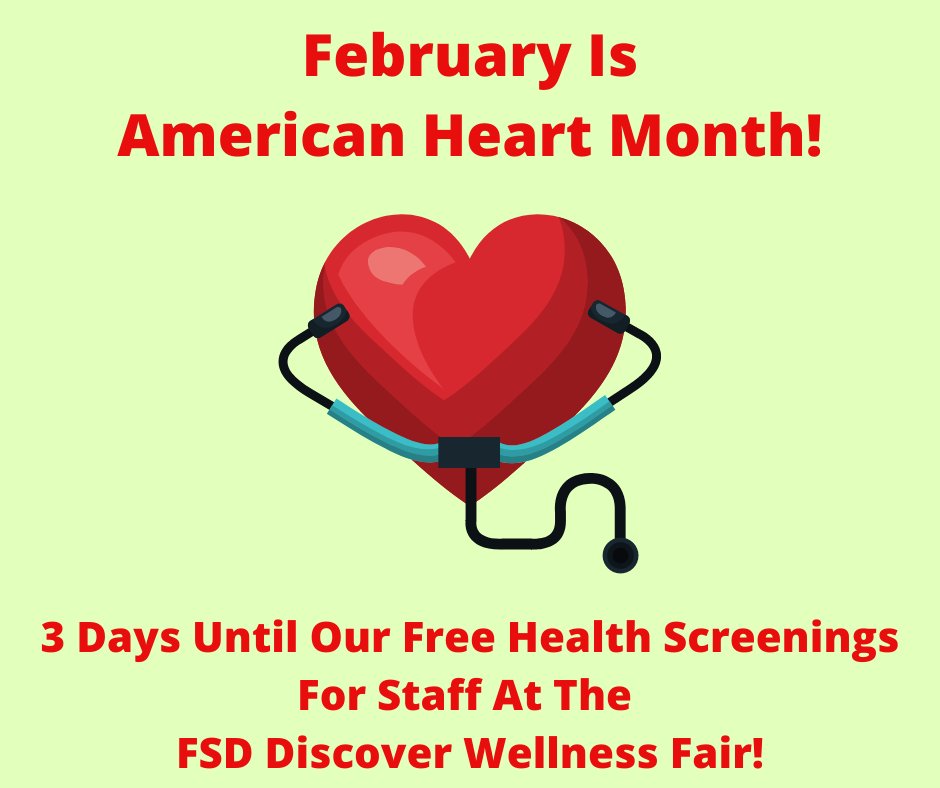 KnightsR7's tweet photo. 3 days until the FSD Discover Wellness Fair! Check out these resources from the American Heart Association on Heart Checked Foods: https://t.co/nRHr6A2yyN #WSWCWC #FitFarmingtonMo #MOSHAPE #TheKnightWay https://t.co/mJb1B3jNHa