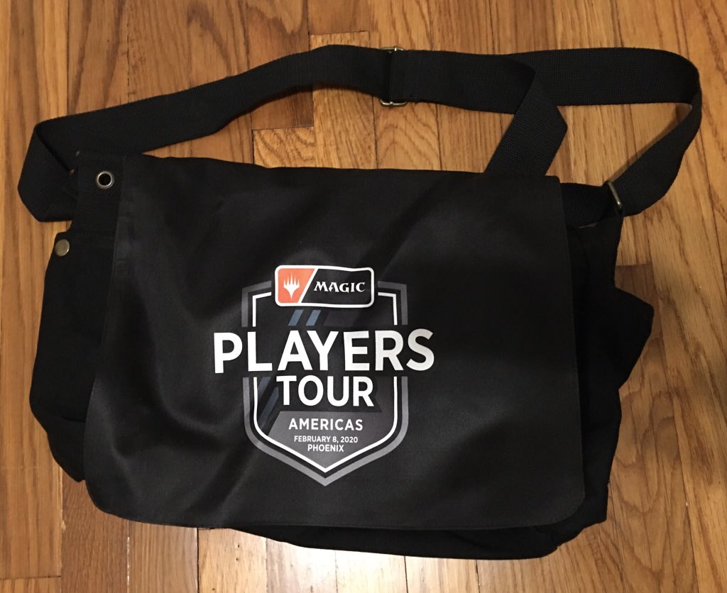 BoshNRoll's tweet photo. Anyone interested in #PTPhoenix swag?

I’d like to convert this into $ to support my content creation efforts (which I currently share for free).

There’s a messenger bag, playmat, and a tin dice box w/Magic dice and Ashiok gear.

Pricing data doesn’t exist, let’s talk. https://t.co/oxrp4IIBHp
