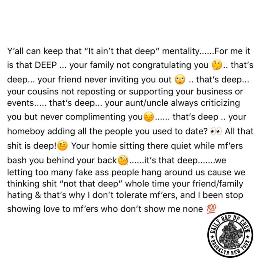 TechnicalRuckus's tweet image. That’s why I have strangers that now became family and family that’s strangers. It is that deep, and if you don’t respect it you can go over there.