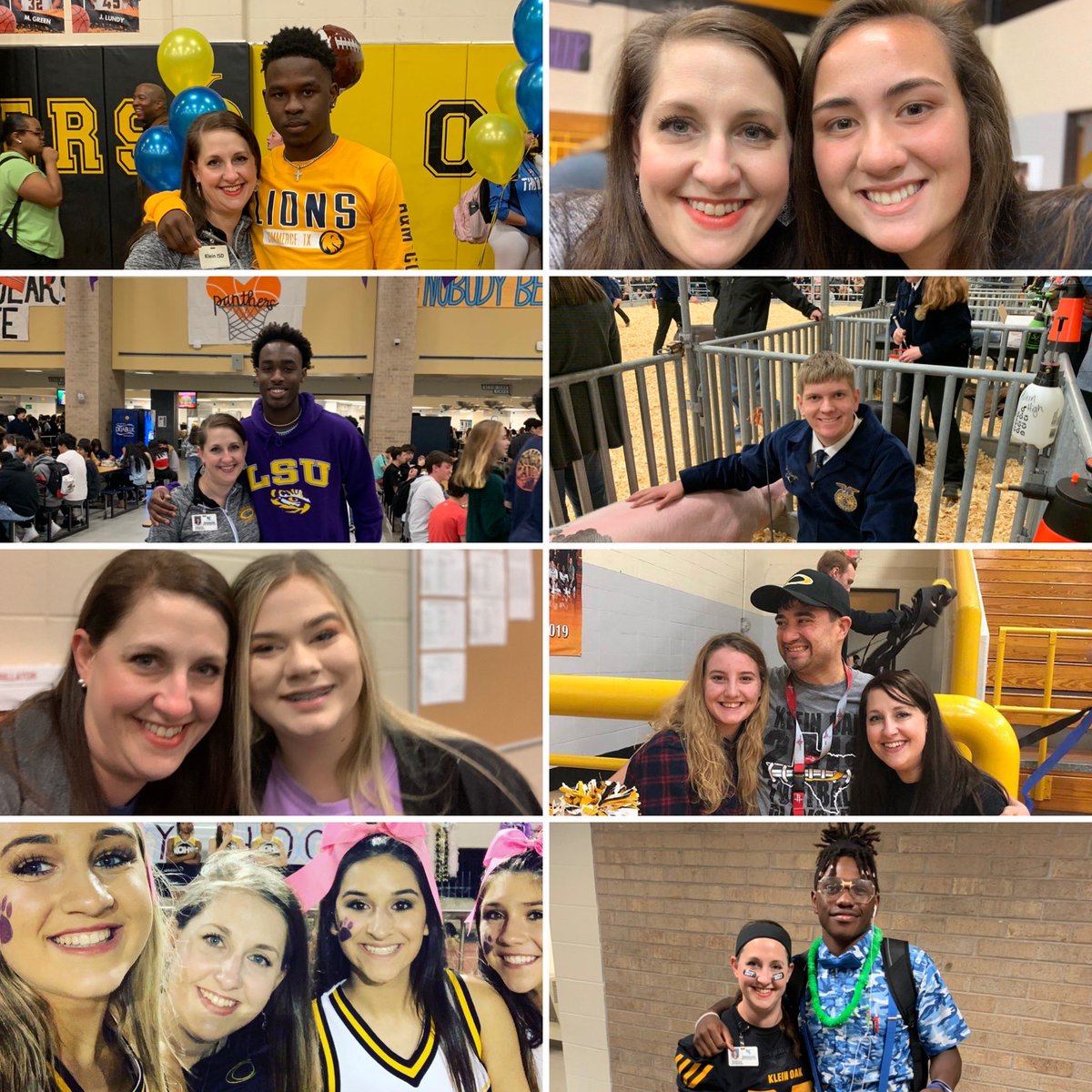 These are “my kids”.  They’re Srs and I will miss them so. It may not always be an easy job but I do it for them. I am such a #proudassistantprincipal #oakem #allin #kleinfamily #ClassOf2020 #heartisfull