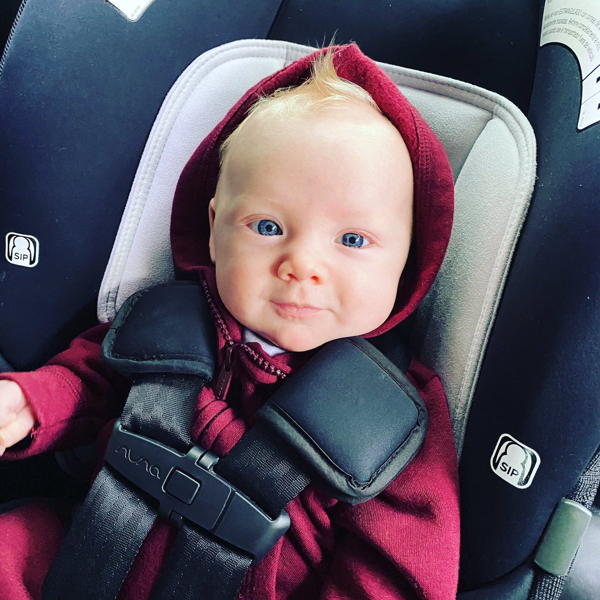 JeffOtis's tweet photo. Hello blue eyes! 👀❤️ #BrooksMichael #TwoMonthsOld #OurSon https://t.co/p8tzUUS0gw