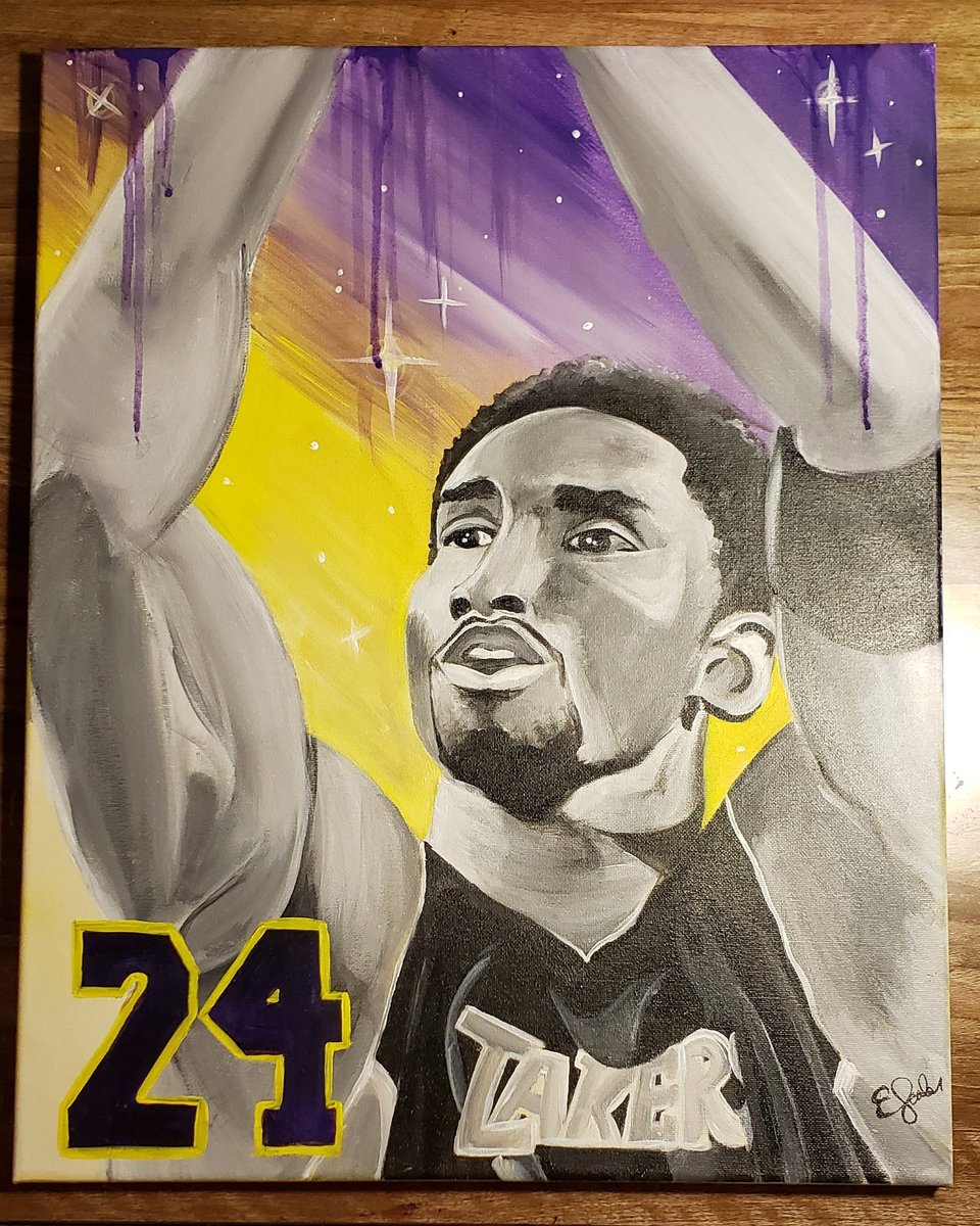 strokeofgene's tweet image. #Kobe #MambaMentality  💜💛