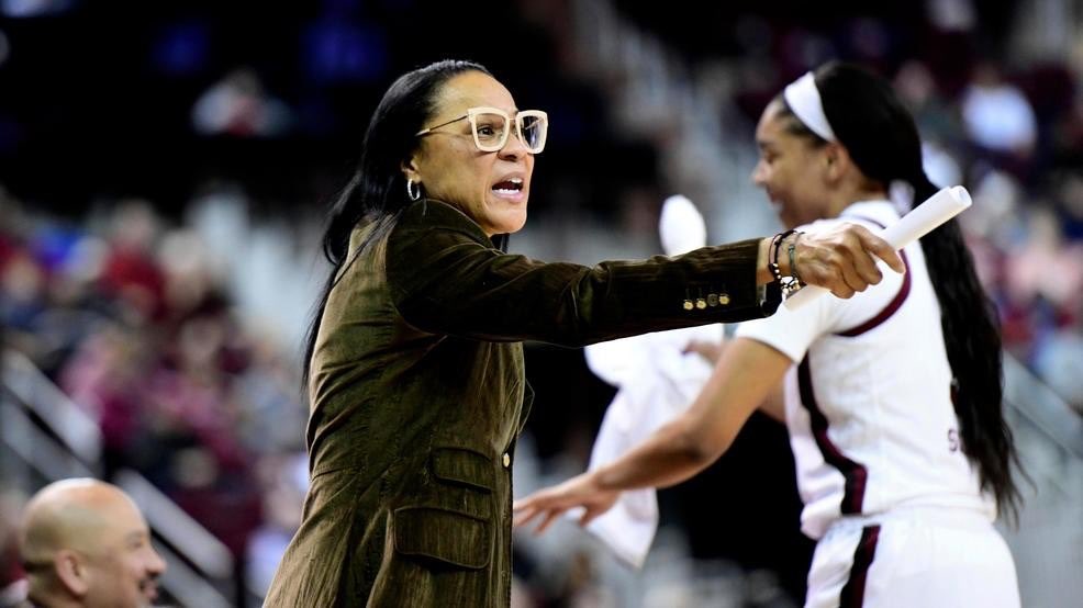 There’s a new sheriff in town...and her name is Dawn Staley. Congrats to our #Gamecocks who beat UConn tonight for the first time.  #basketball #uconn <a href="/dawnstaley/">dawnstaley</a>