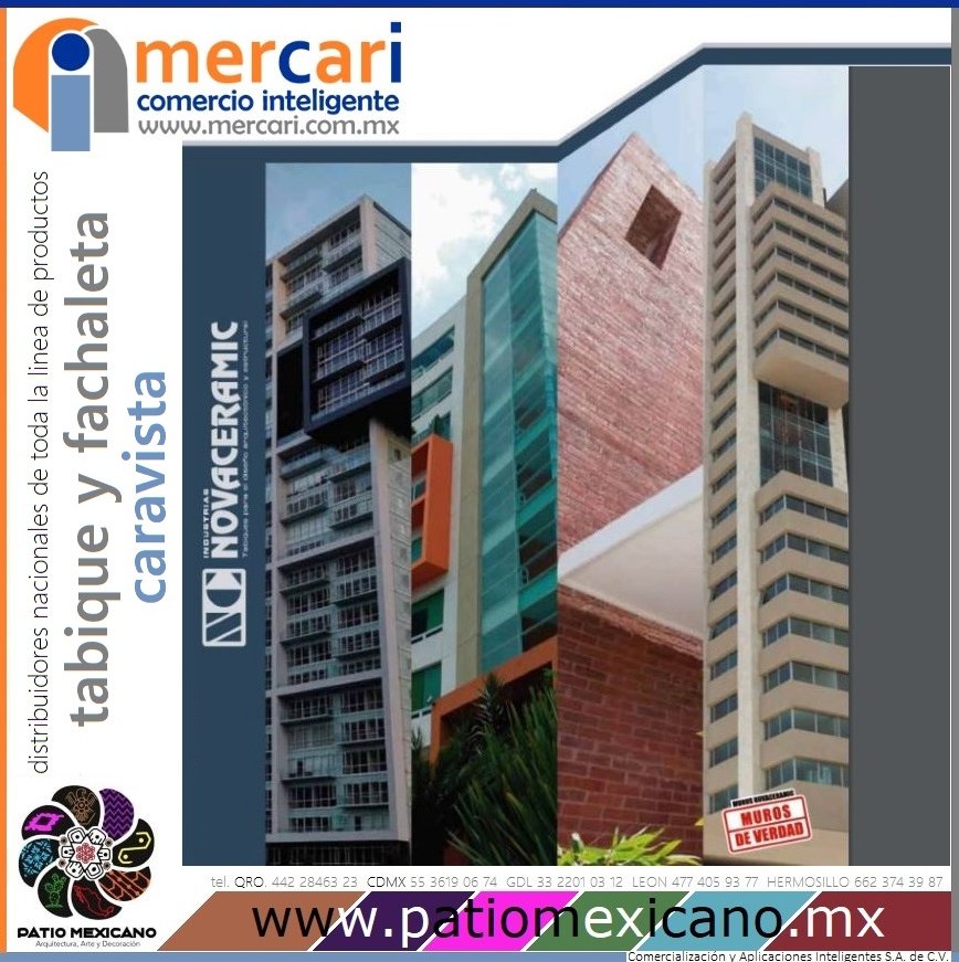 mexicano_patio's tweet photo. solicita tu cotización a sales@patiomexicano.mx
Tels. Qro. 442 284 63 23, CD MX 55 5434 38 31 MTY 81 2934 26 15 LEON 477 405 9377 GDL 33 2201 03 12 HMO 662 374 3987 #novaceramic #caravista #aparentes #fachaletas #tabique #muros #decorativo #arquitecturamexicana https://t.co/ldHSHNfLLs