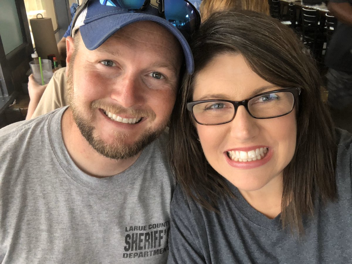 OfficerBoone's tweet photo. A huge congratulations to my awesome wife Savannah Boone on being named the LaRue County Schools ExCEL Award winner!  She’s the best teacher I’ve ever met. @MrsBoonesRoom https://t.co/NyIABjh5uf