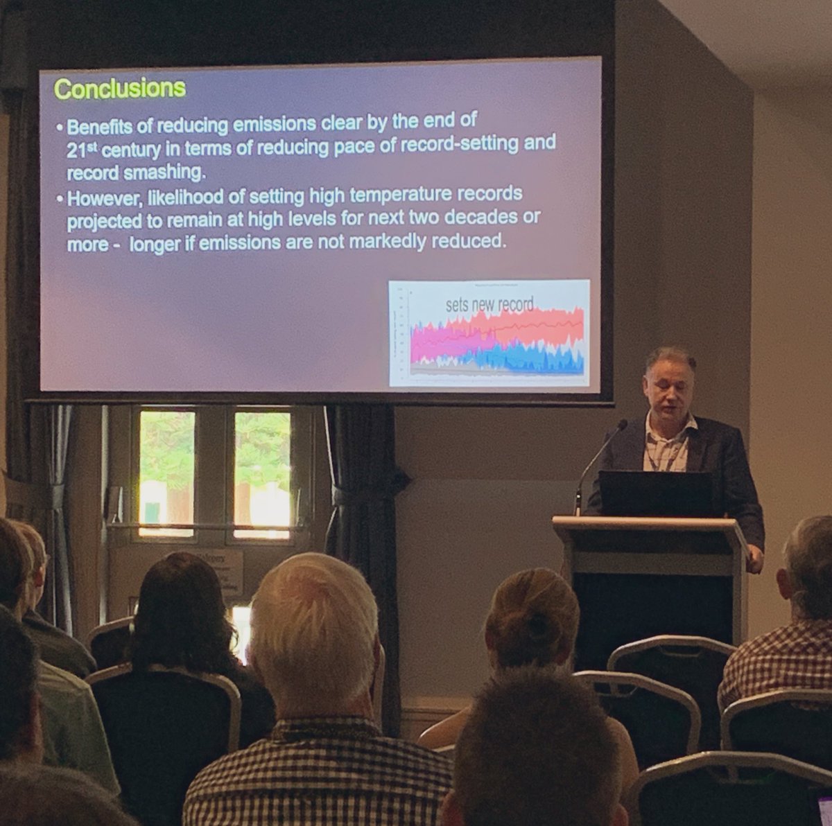 malyne's tweet image. Dr Scott Power says recent weather being described as the ‘new normal’ is not entirely accurate. The world continues to warm, there are more unprecedented events to come doi.org/10.1038/s41558… #AMOS2020