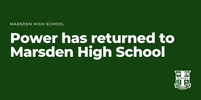Marsden High School tweet media