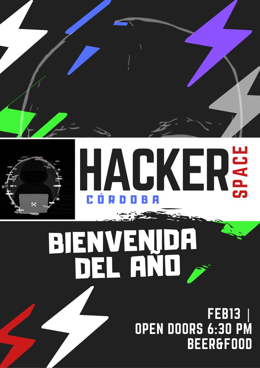 cbahackerspace's tweet photo. Cuenta regresiva!!!⌛️⌛️⌛️⌛️ 👉13/02
Vení, compartí , disfruta y aprende!
HackerSpace, una comunidad que está haciendo historia en Córdoba.
Inscribite: https://t.co/GHEnXWjLKR https://t.co/p21Yy1VupY