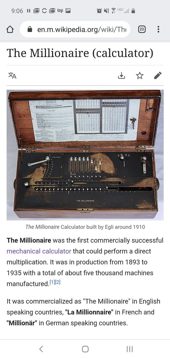 thorne_edie's tweet photo. Have y'all ever looked into the history of mechanical calculators, pre-Babbage? Because these are pretty cool. https://t.co/LHRMUlHGn7