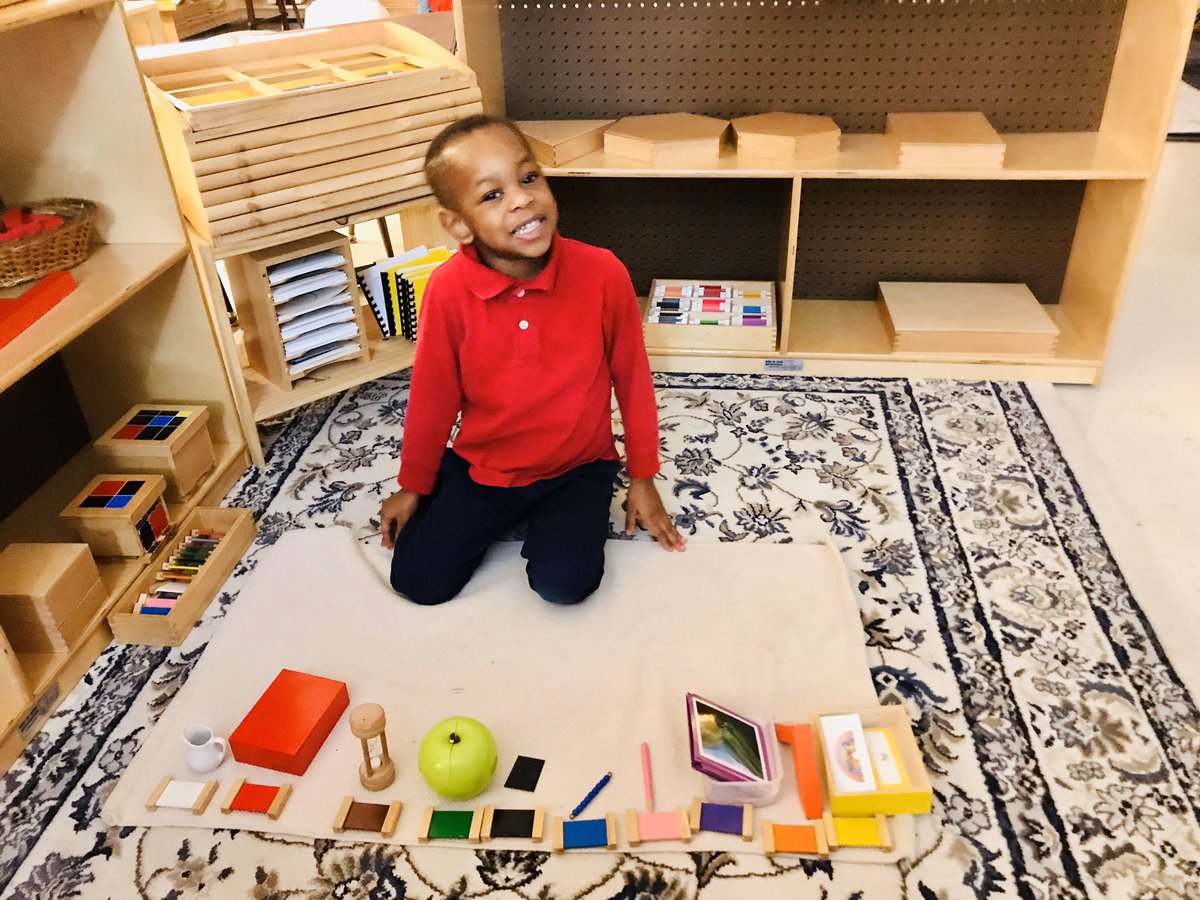 So_Much_Beauty's tweet photo. An exercise of attention, of comparison, of judgment. #colortablets #montessori #austinmontessori #ecisd #prek3 https://t.co/Cj8t9KBMA5