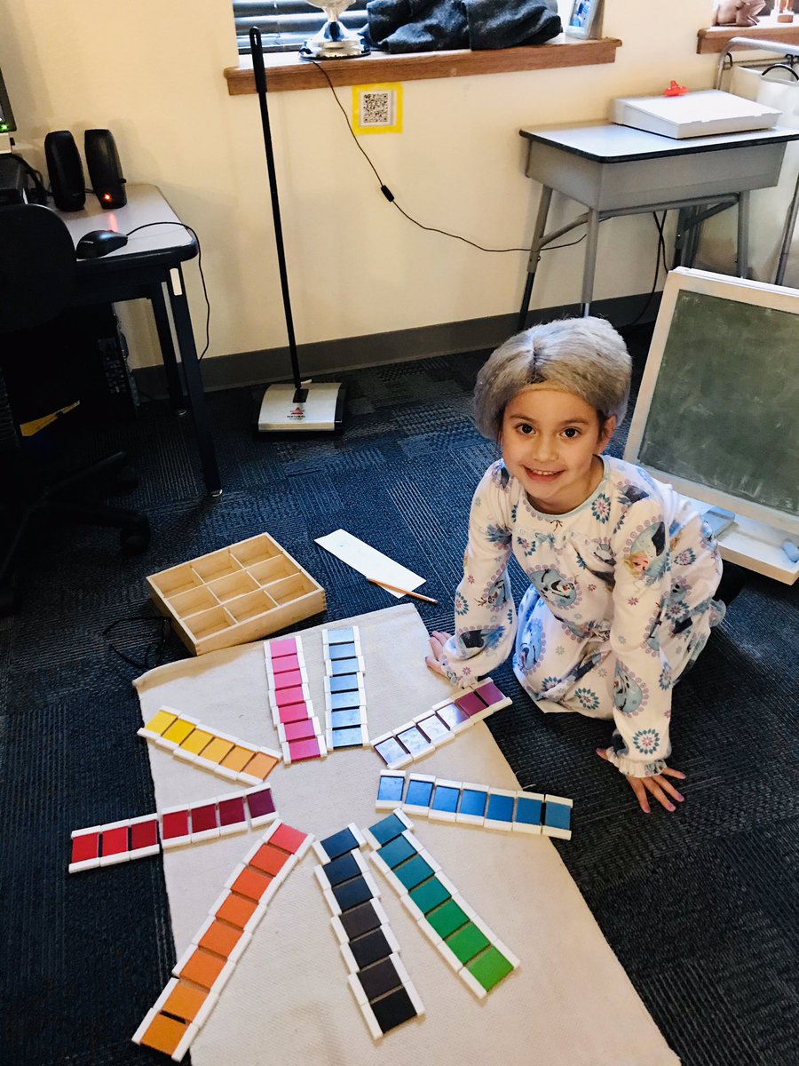 So_Much_Beauty's tweet photo. An exercise of attention, of comparison, of judgment. #colortablets #montessori #austinmontessori #ecisd #prek3 https://t.co/Cj8t9KBMA5