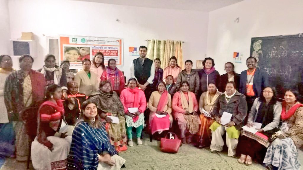 DC_Ranchi's tweet photo. District Administration, #Ranchi took a step at initiating difficult conversations today.Attended, session designed, in collaboration with @WorldVisionIndi to train the trainers to further sensitise children and work with them on safe/unsafe touch,child sexual abuse & #POCSO act. https://t.co/h98FTyMDl7