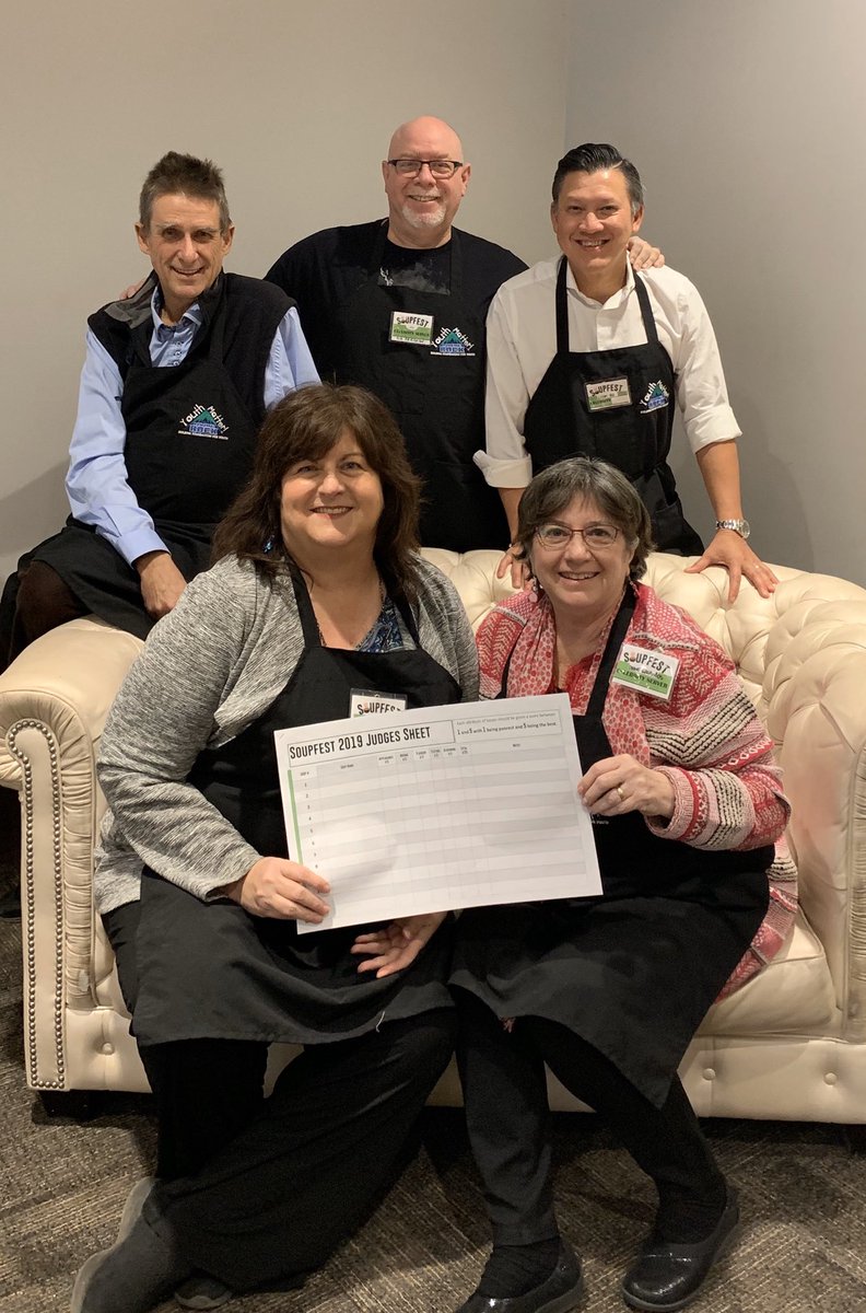 Sidman's tweet image. Only 1 more sleep until @SOUPFESTinHamON! Come support @LivingRockHamON &amp;amp; taste 20 different #Soups graciously donated by #HamOnt &amp;amp; #BurlON Chefs/Restaurants! I’ll be blind tasting every one of them, with an esteemed panel of #SoupJudges. #SoupFest2020