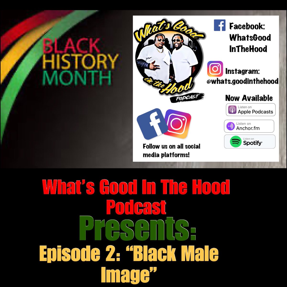 Great show, listen to our youth speak about “ Black Male Image”
