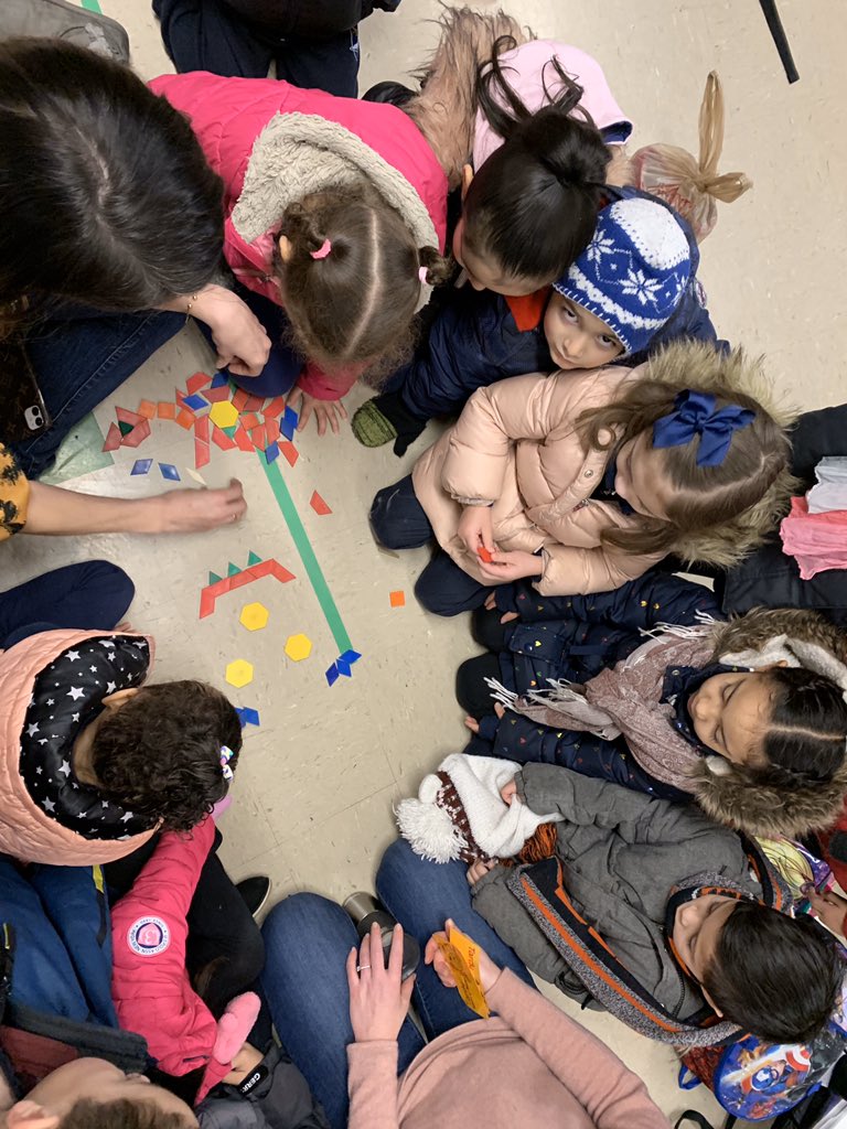 More from last week’s morning assembly!  Preschool and 8th grade were the winning classes! #collaborate #innovate