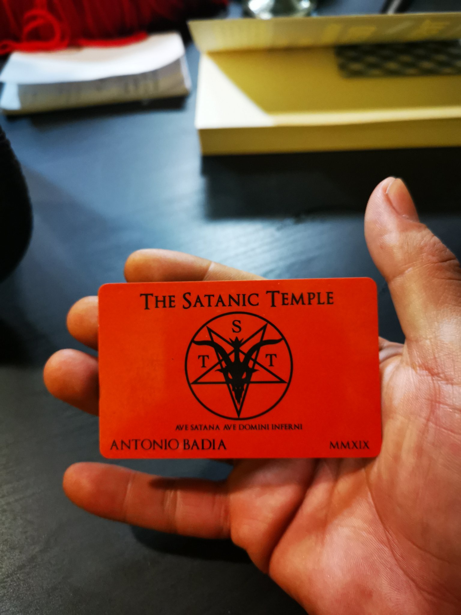 Contemporary Wizard on Twitter: "@ChurchofSatan @Eldiamantenegro Ave  Satana. https://t.co/rLMekQekmM" / Twitter