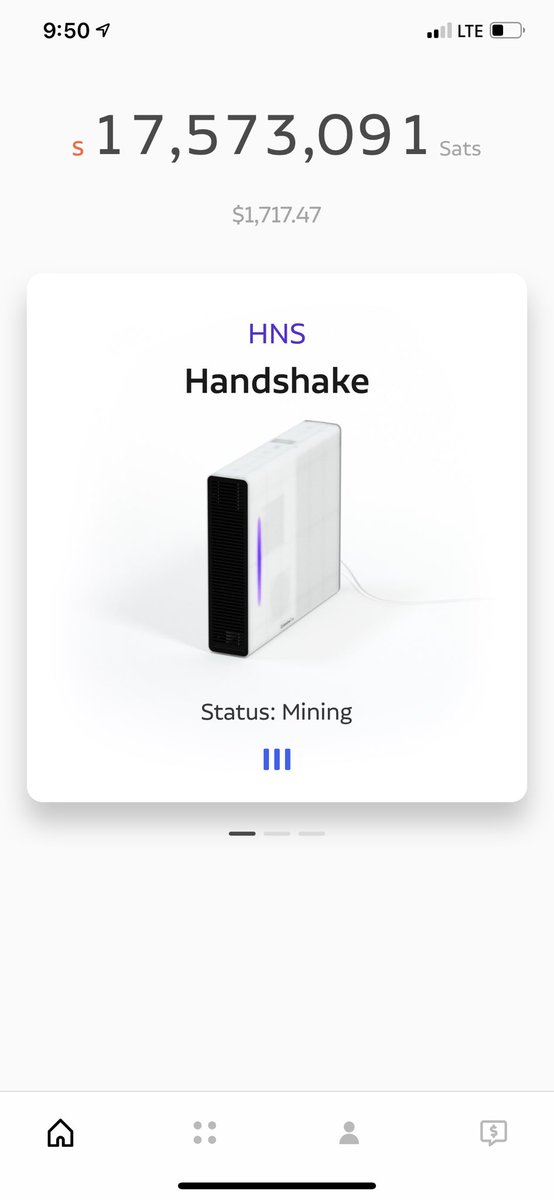 My Coinmine now mining Handshake $HNS <a href="/HNS/">Handshake</a> with a tap

Power a revolution to free knowledge and information across the world, from your living room.