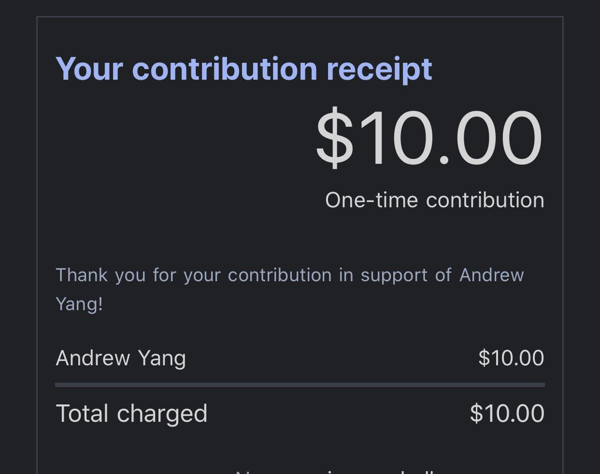 erinavery13's tweet photo. #YangGang can anyone match me? We have to keep our guy operational.
We judt have to. ๐ https://t.co/vdu3lyhwQX