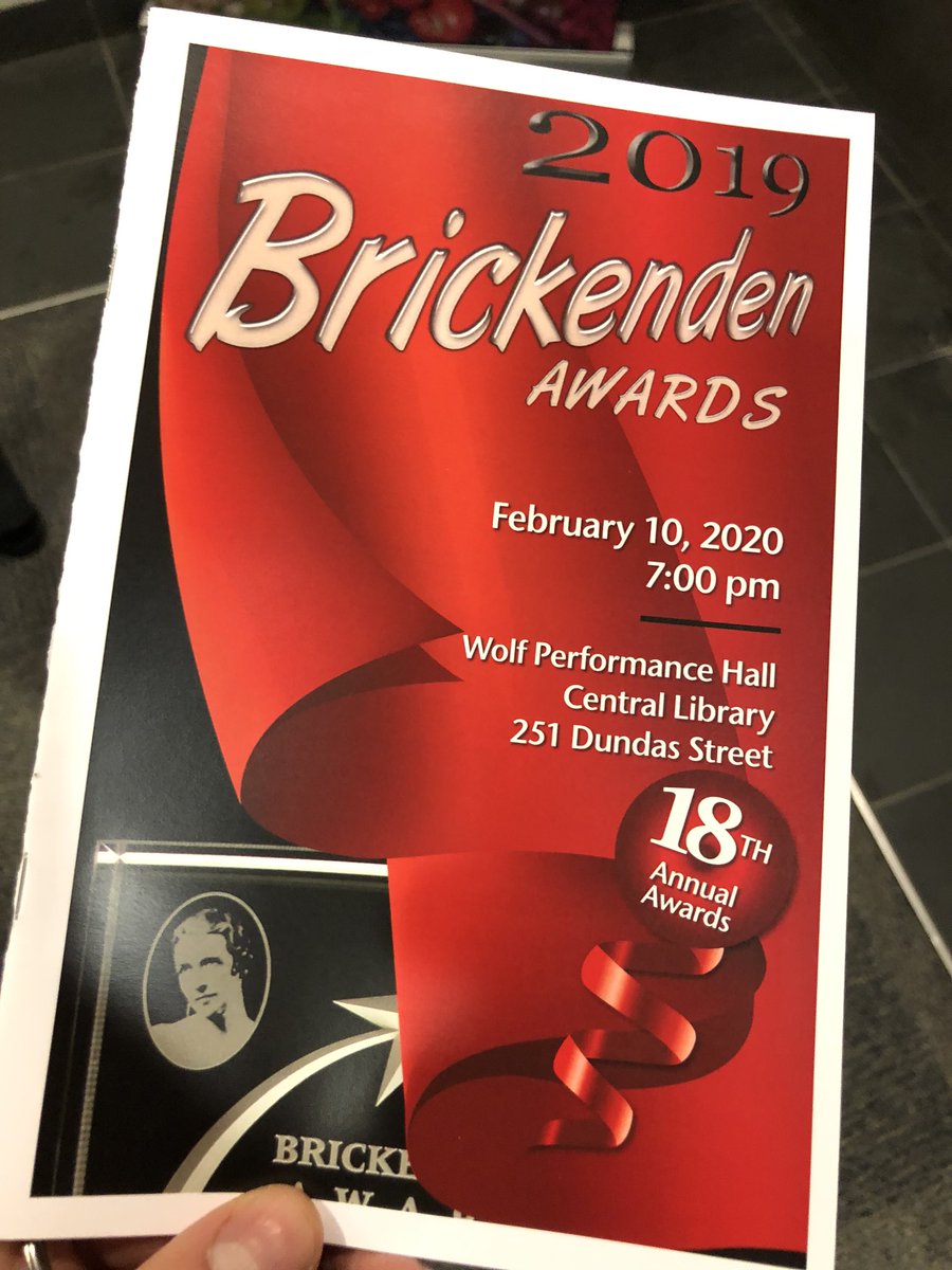 LucaMLuca100's tweet photo. Last night was the @oscars and tonight is the @Brickendens at @TheWolfLdn celebrating theatre in #ldnOnt from the past year. I’m here with my cast of #SkinFlick and we’re up for Best Comedy! 🎭 https://t.co/sIFRZOFIEk