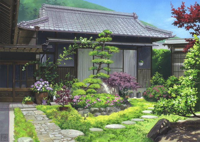 「庭」のTwitter画像/イラスト(人気順｜RT&Fav:50)