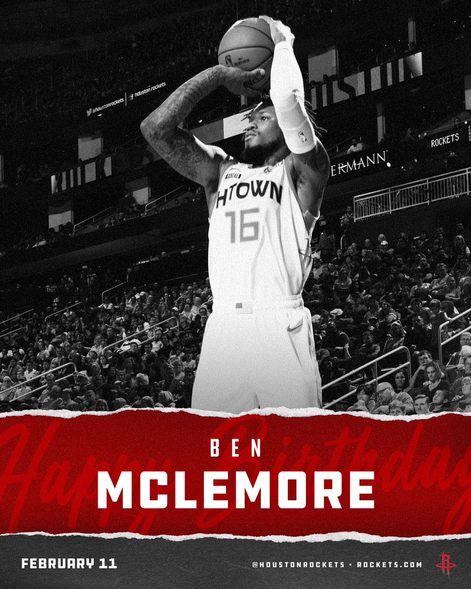 Happy birthday Ben Mclemore 