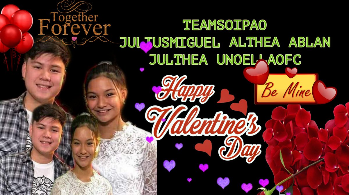 unoellaofc's tweet photo. #teamsiopao #julthea #juilusAlthea #juliusmigiuel #altheaAblan #unoella #PrimaDonnas #PrimaDonnaspinagbibintang    sa  Friday  Happy heart day advance Valentine's day ella and uno  julthea ❤❤❤ @jmiguele_  @ablan_althea https://t.co/ahIkMvKQM5