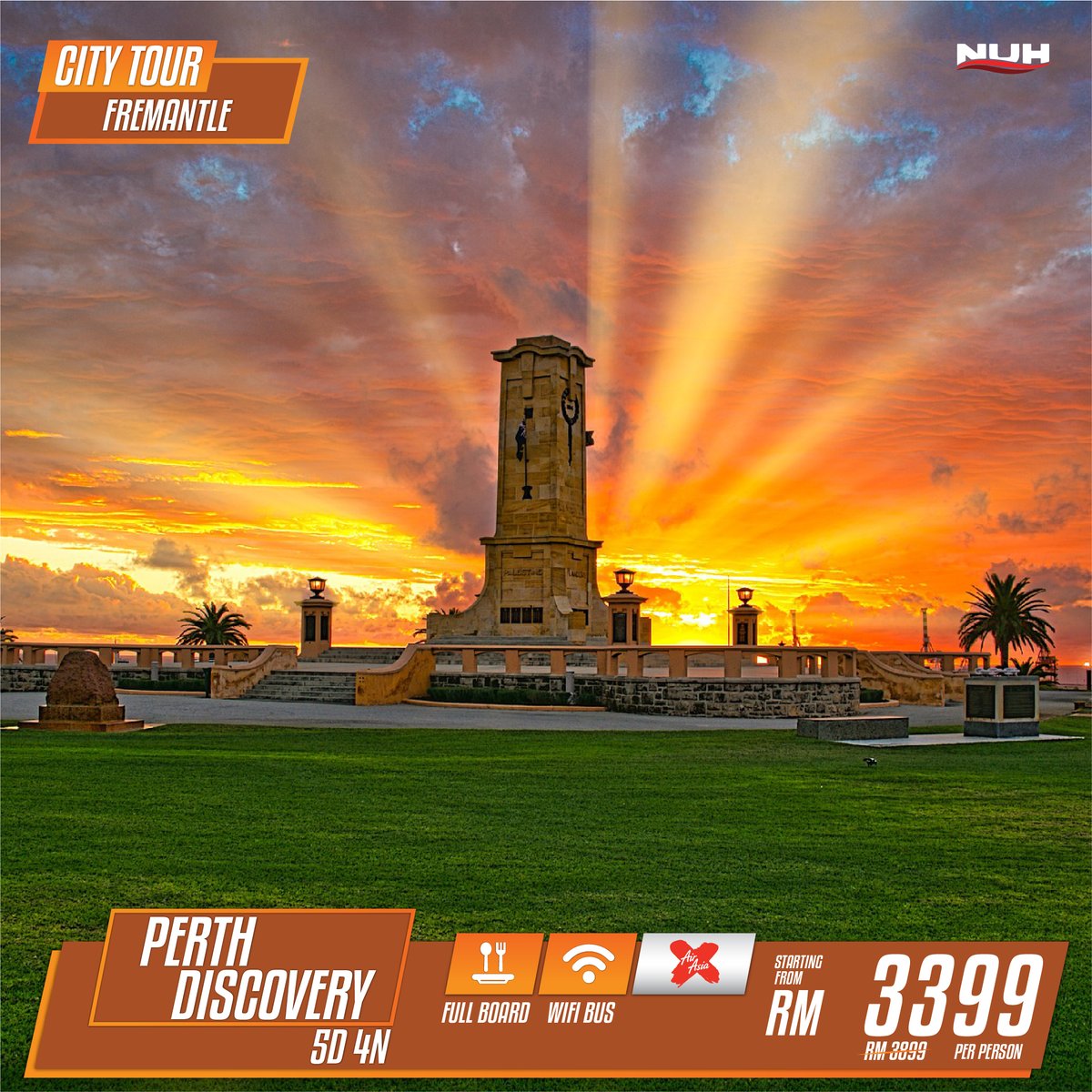 nuhtraveltours's tweet photo. Nak tak jika kami bantu anda capai untuk trip anda dapat :
-Halal Meal (Fullboard)
-Sesi Sightseeing di atas PRIVATE COACH
-Breakfast International di hotel BERKELAS
-PROFESSIONAL Tour Guide
Memperkenalkan TRIP SEMPOI KELEMPOI KE PERTH, AUSTRALIA.

#tripperth #Australia #perth https://t.co/FtXBwr6qLF