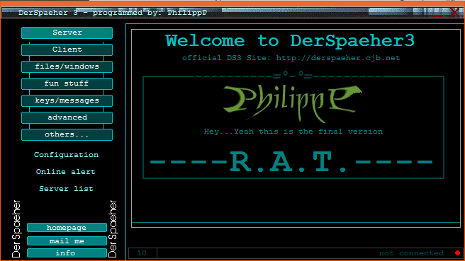 DerSpaeher Trojan 3.0 – Programmed By PhilippP fullcrypters.net/derspaeher-tro…