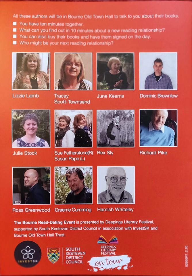 <a href="/rexsly4/">rex sly</a> <a href="/richardpikeauth/">Richard Pike</a> <a href="/thebournelocal/">The Bourne Local</a> @BourneTownHall <a href="/BourneLincs/">Dunlop Baron</a> <a href="/LincsLive/">Lincolnshire Live</a> <a href="/BBCRadioLincs/">BBC Lincolnshire</a> 
Fantastic meet the author event this Saturday. Signed books. Have a cuppa.