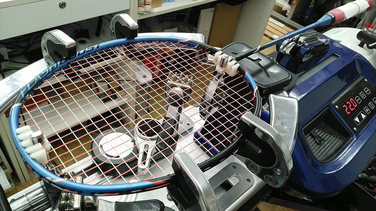 netin_tanushi's tweet photo. #yonex #ヨネックス
#vtfb #ボルトリックFB
#bgab #エアロバイト
#22ポンド #面圧平均46.5 https://t.co/m8mCucKfG0