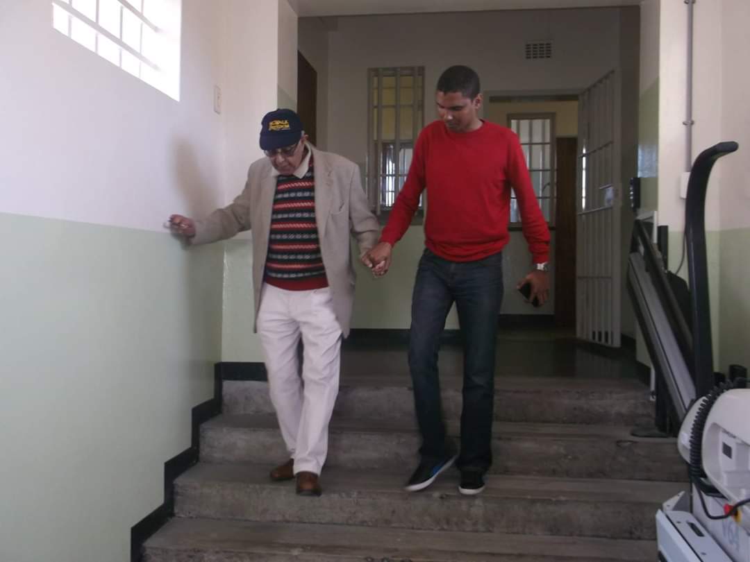 fiekie7's tweet photo. Received one of my most valuable gifts on this day in 2017 after escorting Uncle Kathy Kathrada to the Nelson Mandela #27ForFreedom race at Drakenstein Correctional Facility. We got to replicate Madiba's walk to freedom he did upon his release on this day in 1990.

#FondMemories https://t.co/Hoe6yLtxXG