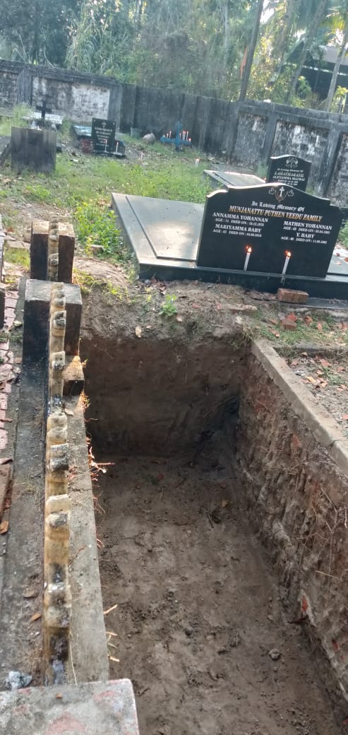 Niramayahc's tweet photo. It is with heavy heart that inform breaking news.
On Feb7th,At cemetery of Kattachira Church in Kerala,followers of schismatic Indian Orthodox Church have callously dug up family-grave of Jacobite members without respect to the departed @DrMKMuneer
@chennithala @ANI #RespectDead https://t.co/2KEdK5sjpM