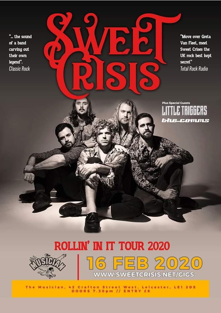 thecomms_band's tweet photo. First gig as a four piece..Catch us this Sunday playing at the @MusicianVenue supporting @sweetcrisisband alongside @LittleTriggers_ πΆπΆ
Tickets β‘ https://t.co/pYBaUsdoGj
#Leicester #NewMusic #gigalert #thecomms #garagepunk #alternative https://t.co/1S3sSAfdHm